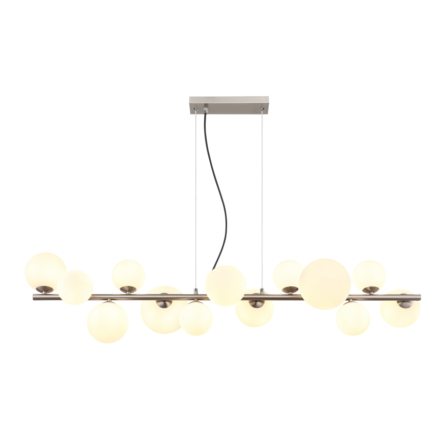 Globo - LED gulvlampe 13xG9/3,5W/230V hvid