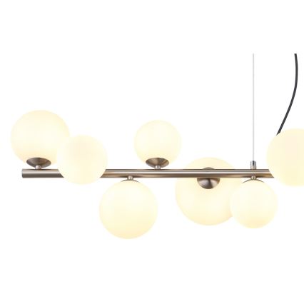 Globo - LED gulvlampe 13xG9/3,5W/230V hvid