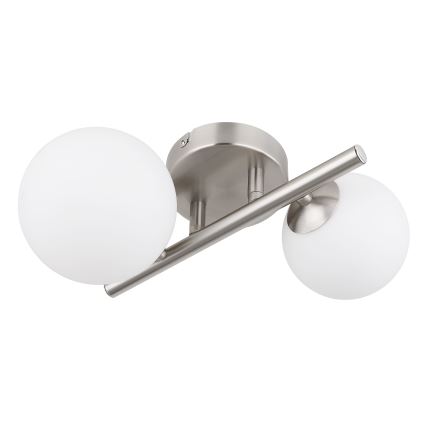 Globo - LED loftlampe 2xG9/3W/230V krom