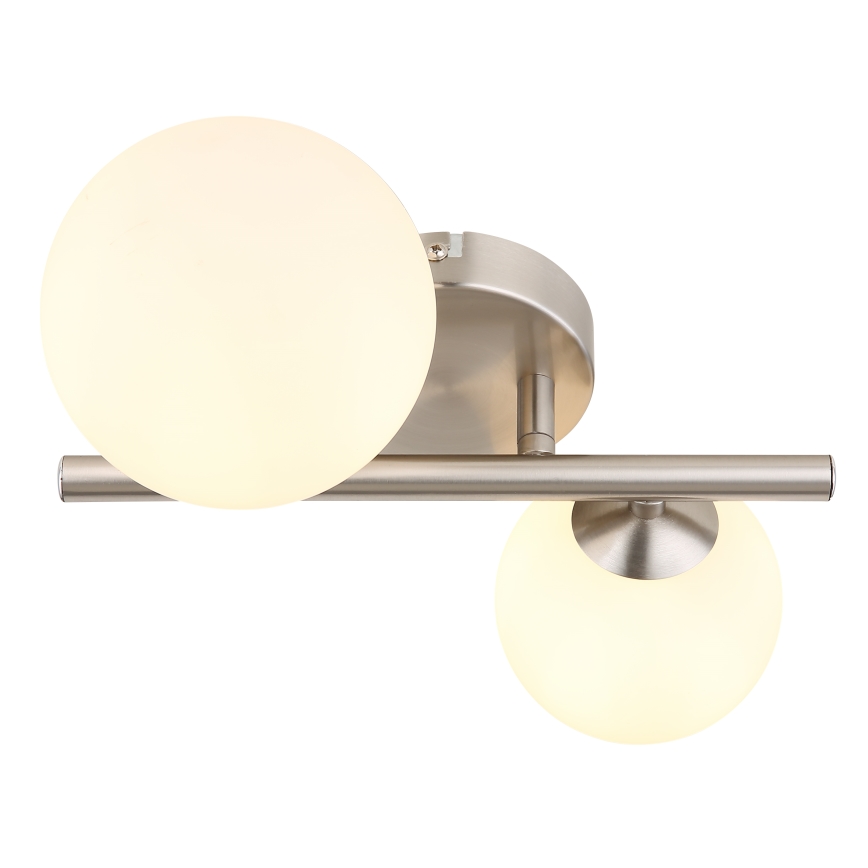 Globo - LED loftlampe 2xG9/3W/230V mat krom