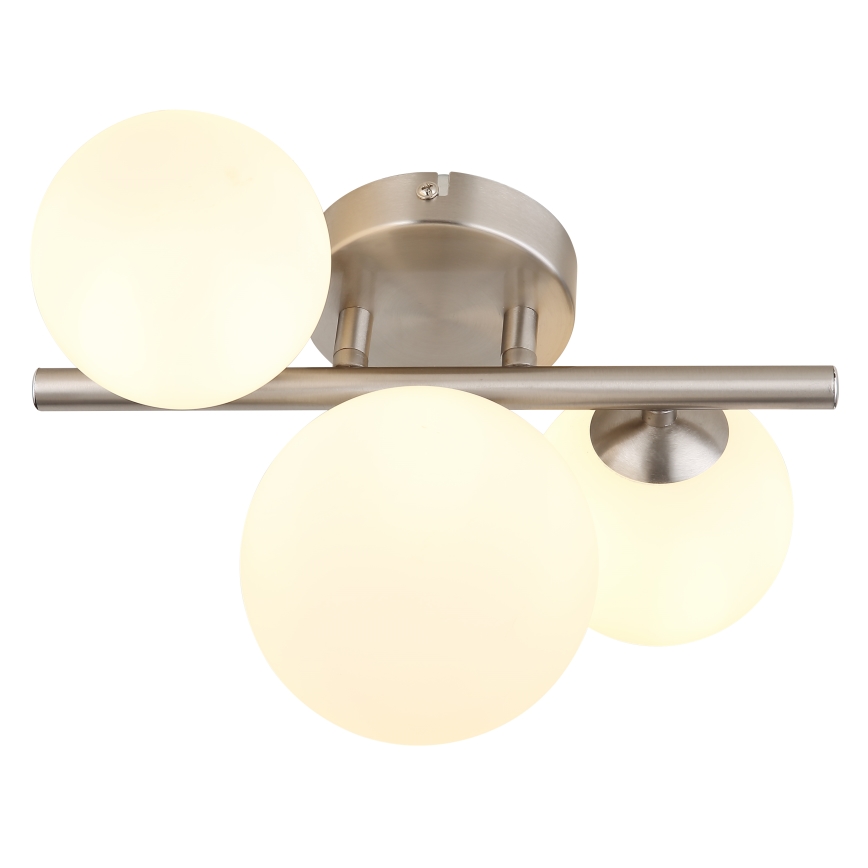 Globo - LED loftlampe RIHA 3xG9/3,5W/230V mat krom
