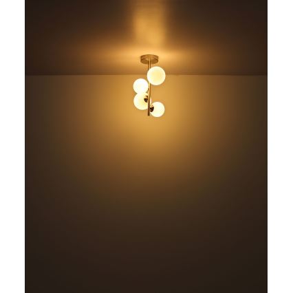 Globo - LED pendel 4xG9/3W/230V mat krom