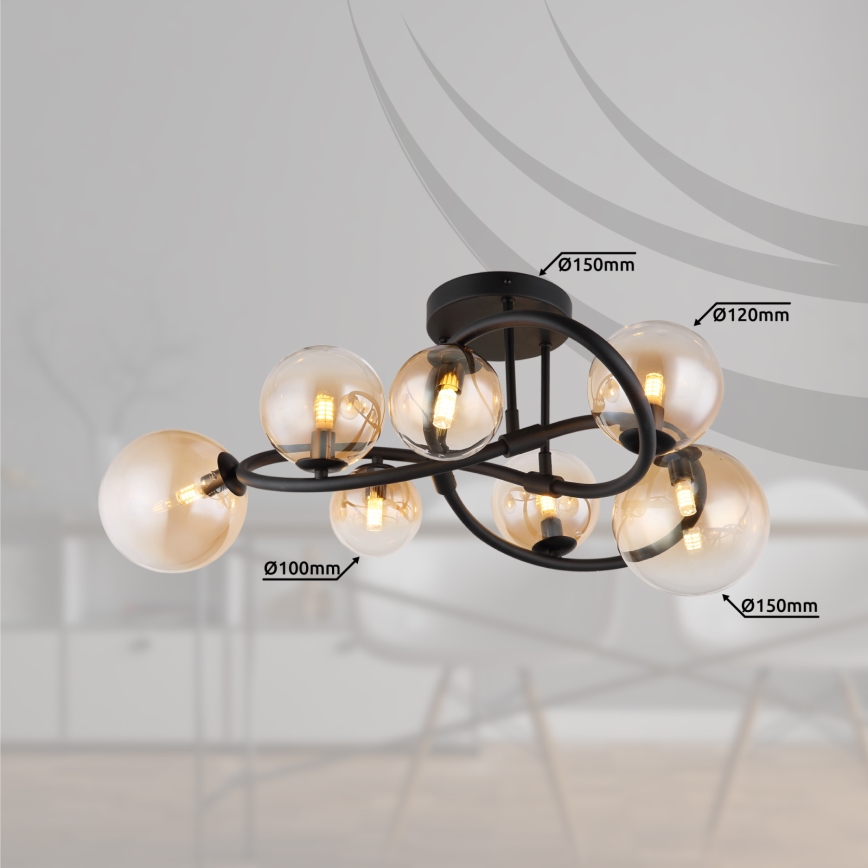Globo - LED overflademonteret loftlampe 7xG9/3,5W/230V 3000K
