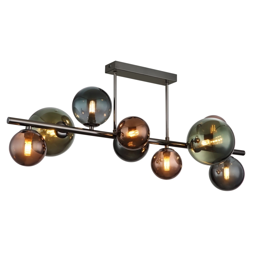 Globo - LED-lysekrone på stang 9xG9/3W/230V