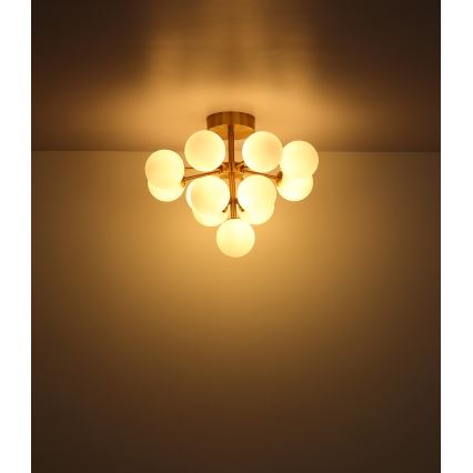 Globo - Loftlampe 13xG9/5W/230V diameter 56 cm sort