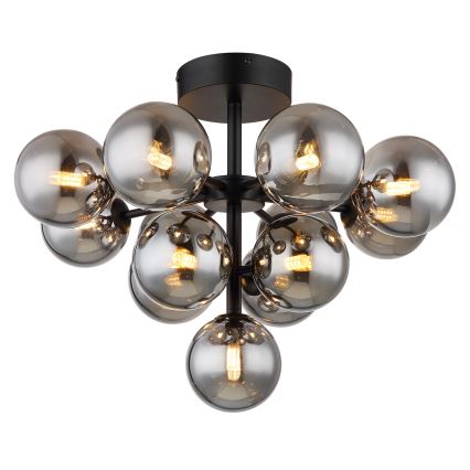 Globo - Loftlampe 13xG9/5W/230V diameter 56 cm sort