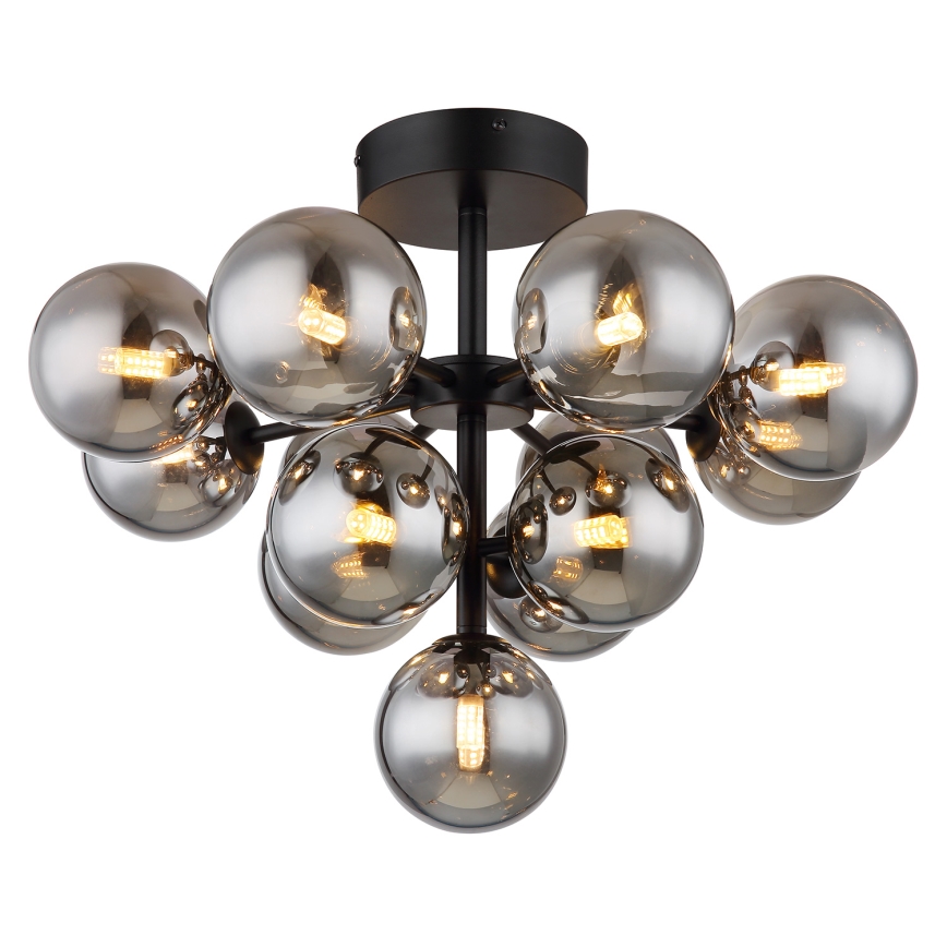 Globo - Loftlampe 13xG9/5W/230V diameter 56 cm sort