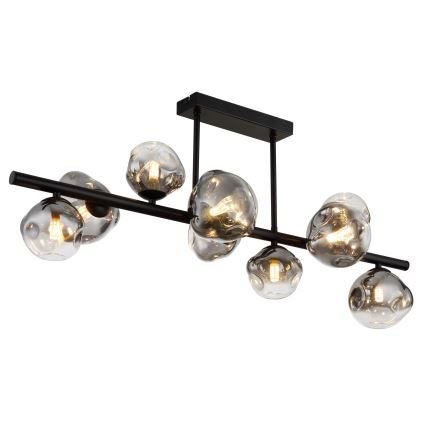 Globo - Lysekrone på stang 9xG9/5W/230V 33x87 cm