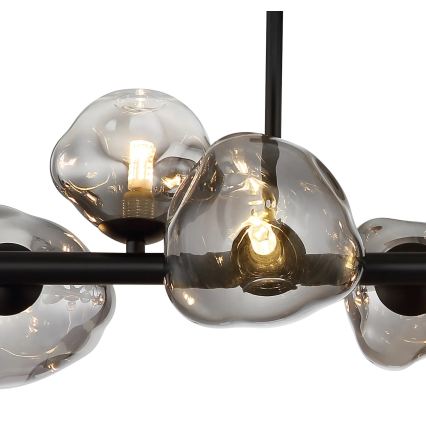 Globo - Lysekrone på stang 9xG9/5W/230V 33x87 cm