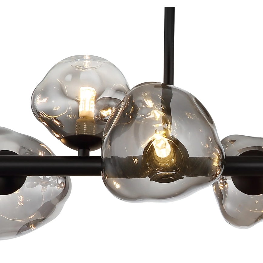 Globo - Lysekrone på stang 9xG9/5W/230V 33x87 cm
