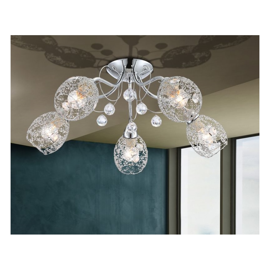 Globo - Loftlampe 5xE14/40W/230V
