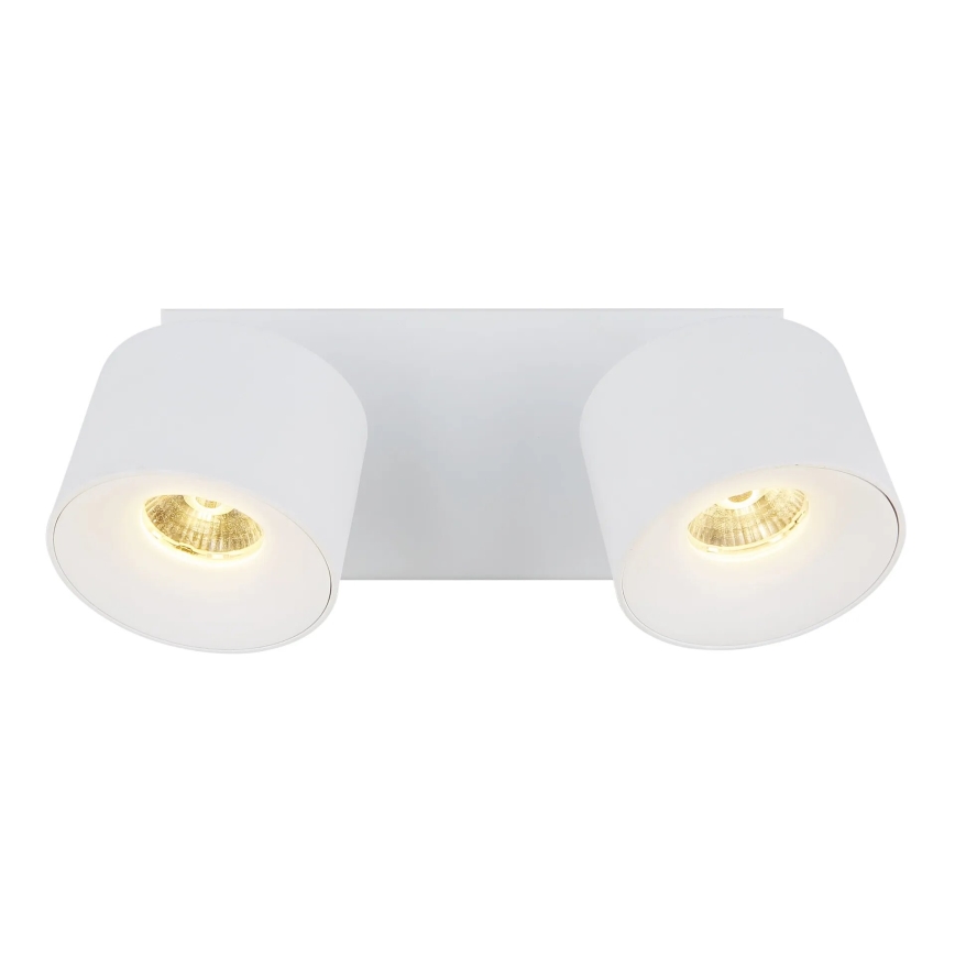 Globo - LED spotlampe 2xLED/6W/230V hvid