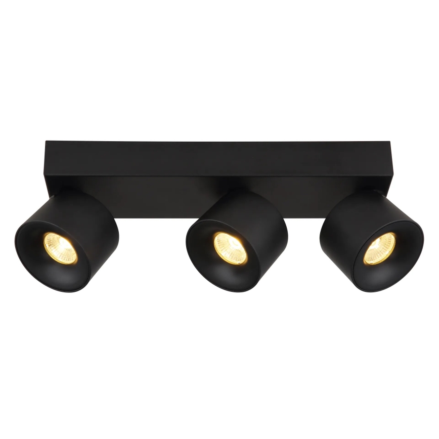 Globo - LED spotlampe 3xLED/6W/230V sort