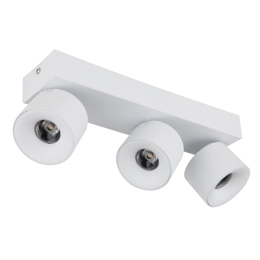 Globo - LED spotlampe 3xLED/6W/230V hvid