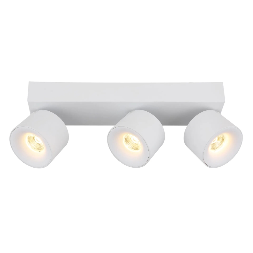 Globo - LED spotlampe 3xLED/6W/230V hvid