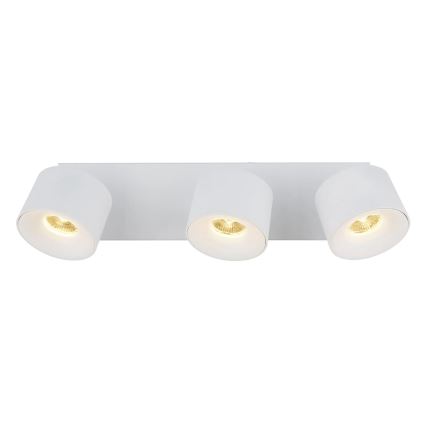 Globo - LED spotlampe 3xLED/6W/230V hvid