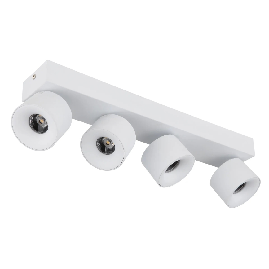 Globo - LED spotlampe 4xLED/6W/230V hvid