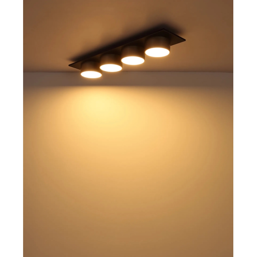 Globo - LED-loftlampe, 40 W, 230 V, 3000 K, 86 x 20 cm, messing