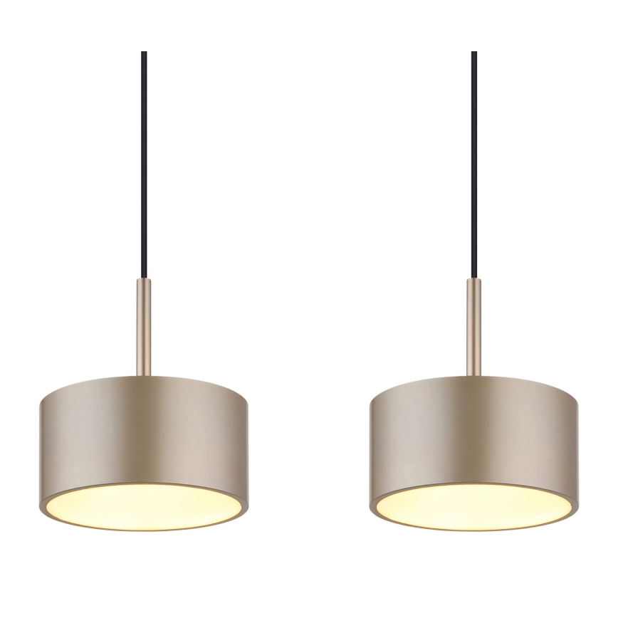 Globo - LED-pendel på kabel LED/40W/230V 3000K messing