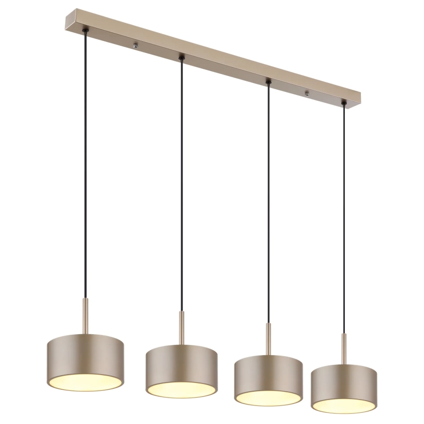 Globo - LED-pendel med wire LED/40W/230V 3000K beige