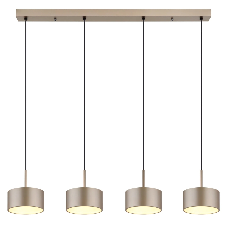 Globo - LED-pendel med wire LED/40W/230V 3000K beige