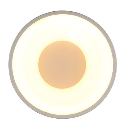 Globo - LED-loftlampe, 12W, 230V, Ø 15 cm, 3000K, messing
