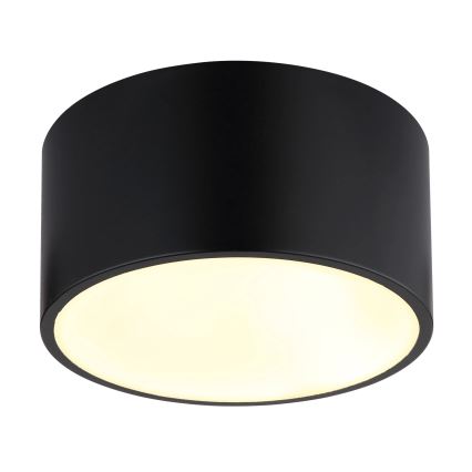 Globo - LED-loftlampe LED/12W/230V 3000K Ø 15 cm sort