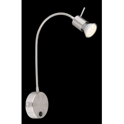Globo - Fleksibel lampe 1xGU10/35W/230V