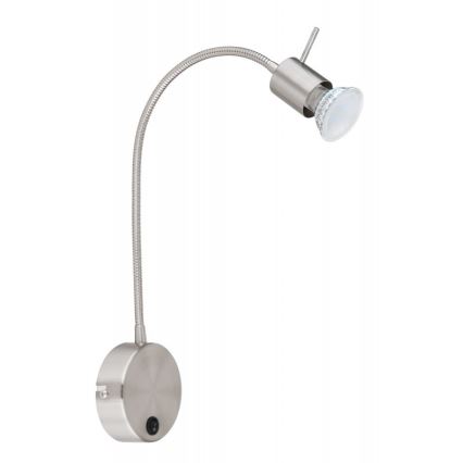 Globo - Fleksibel lampe 1xGU10/35W/230V