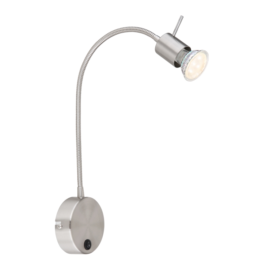 Globo - Fleksibel lampe 1xGU10/35W/230V