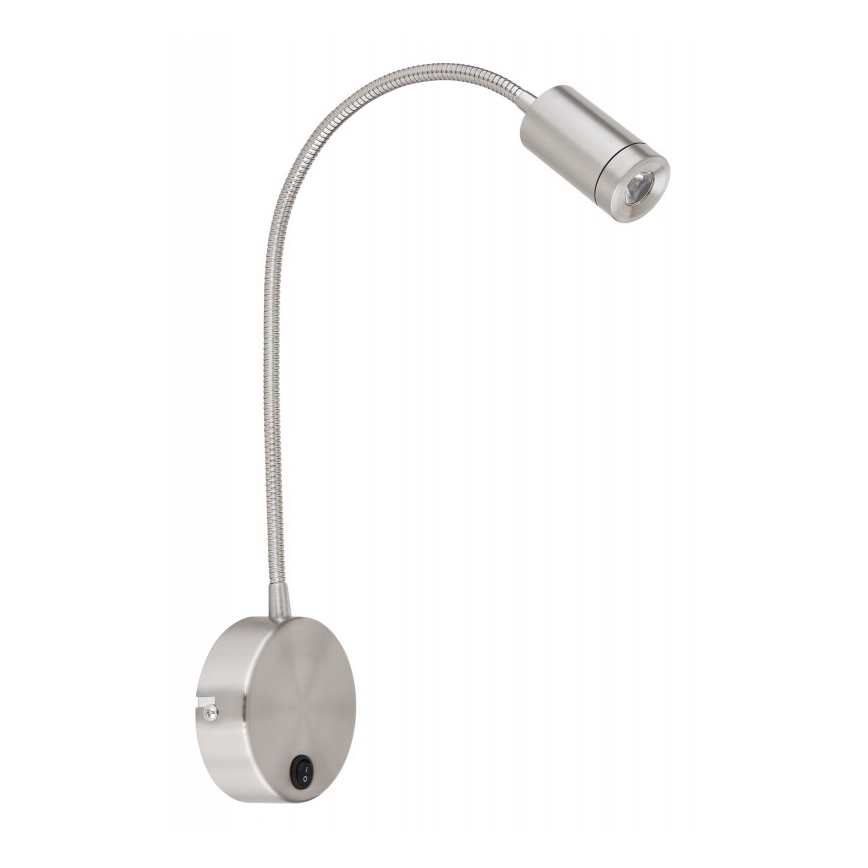 Globo - Fleksibel LED-læselampe LED/3W/230V