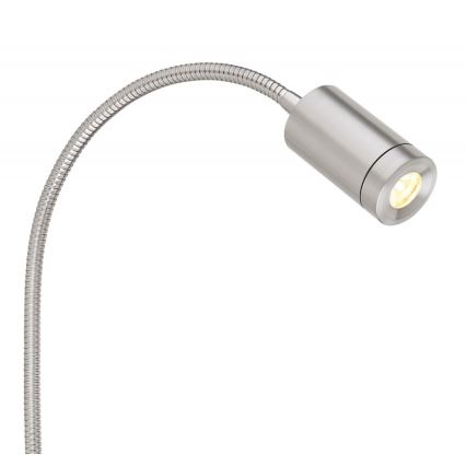 Globo - Fleksibel LED-læselampe LED/3W/230V
