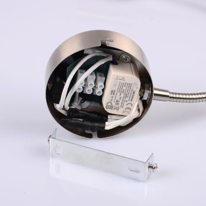 Globo - Fleksibel LED-læselampe LED/3W/230V