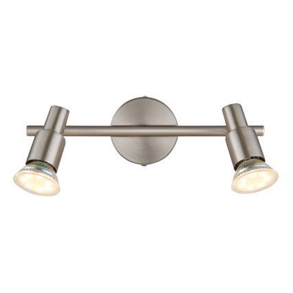 Globo - LED spotlampe 2xGU10/3W/230V