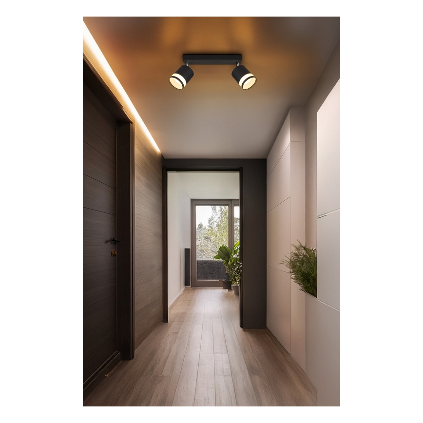 Globo - LED spotlampe 2xGX53/7W/230V 3000K