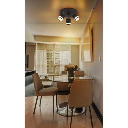 Globo - LED spotlampe 3xGX53/7W/230V 3000K