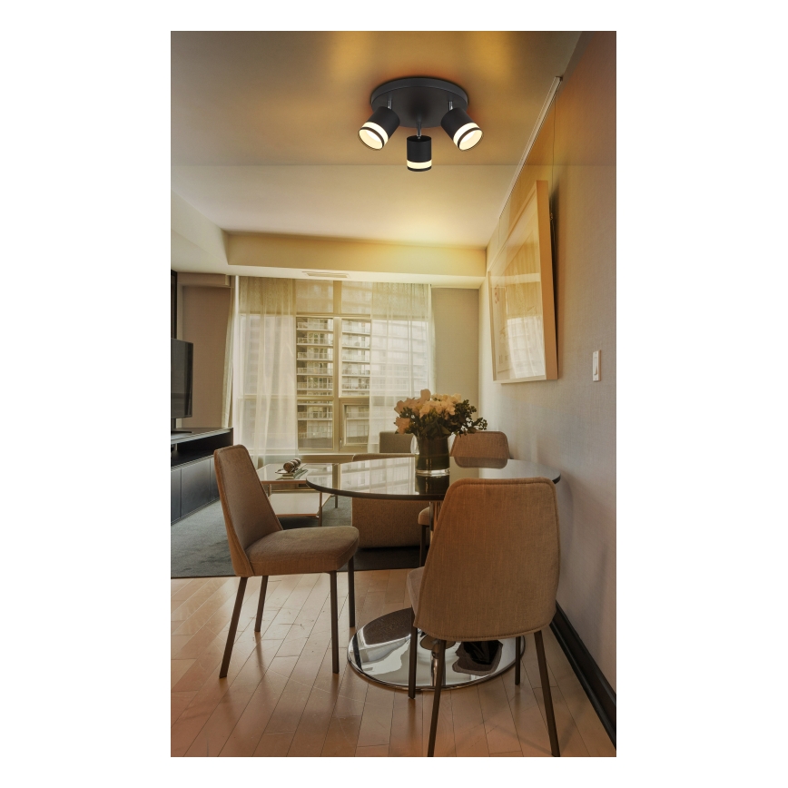 Globo - LED spotlampe 3xGX53/7W/230V 3000K