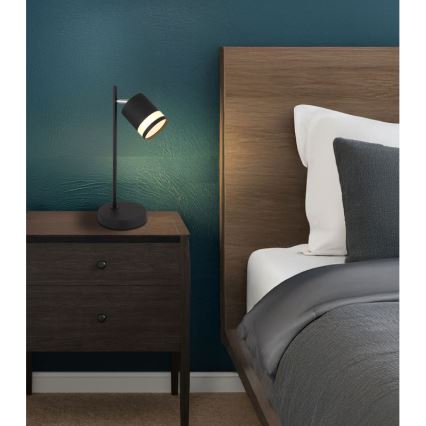 Globo - LED bordlampe 1xGX53/7W/230V 3000K sort