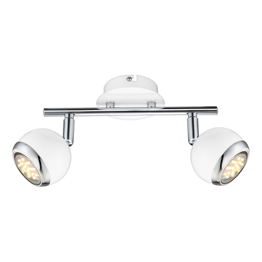 GLOBO 57882-2 - LED spotlampe OMAN 2xGU10/2.5W