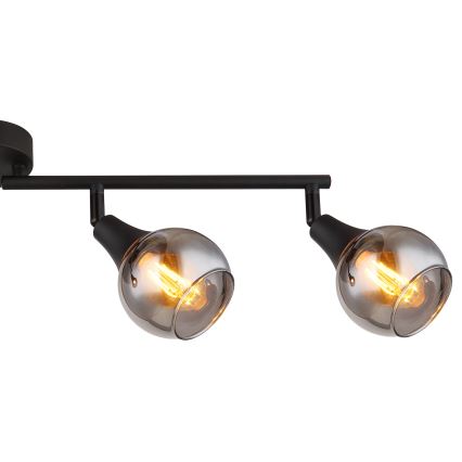 Globo - Spotlampe 4xE14/40W/230V sort