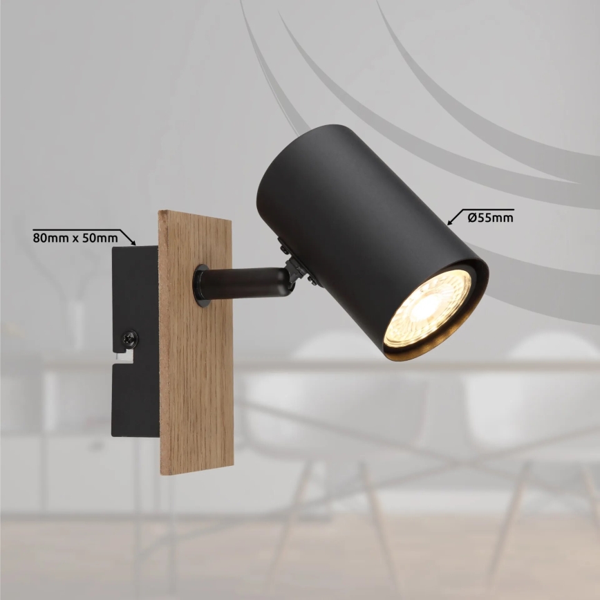 Globo - Vægspot 1xGU10/35W/230V