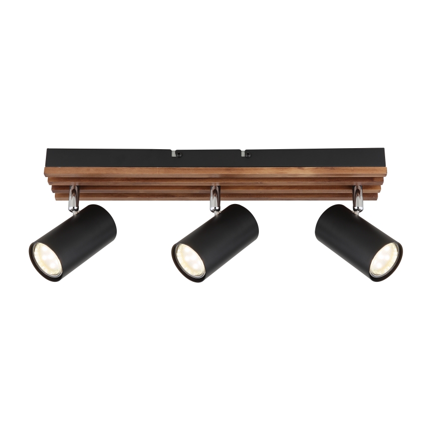 Globo - Spotlampe 3xGU10/25W/230V sort