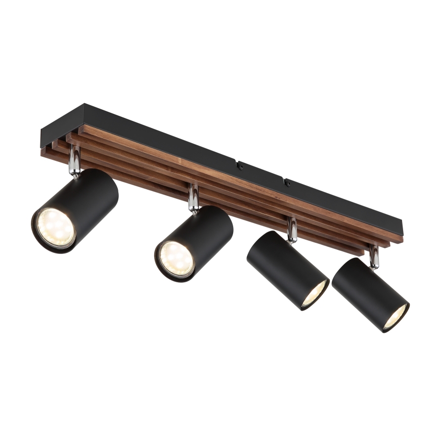 Globo - Spotlampe 4xGU10/25W/230V sort
