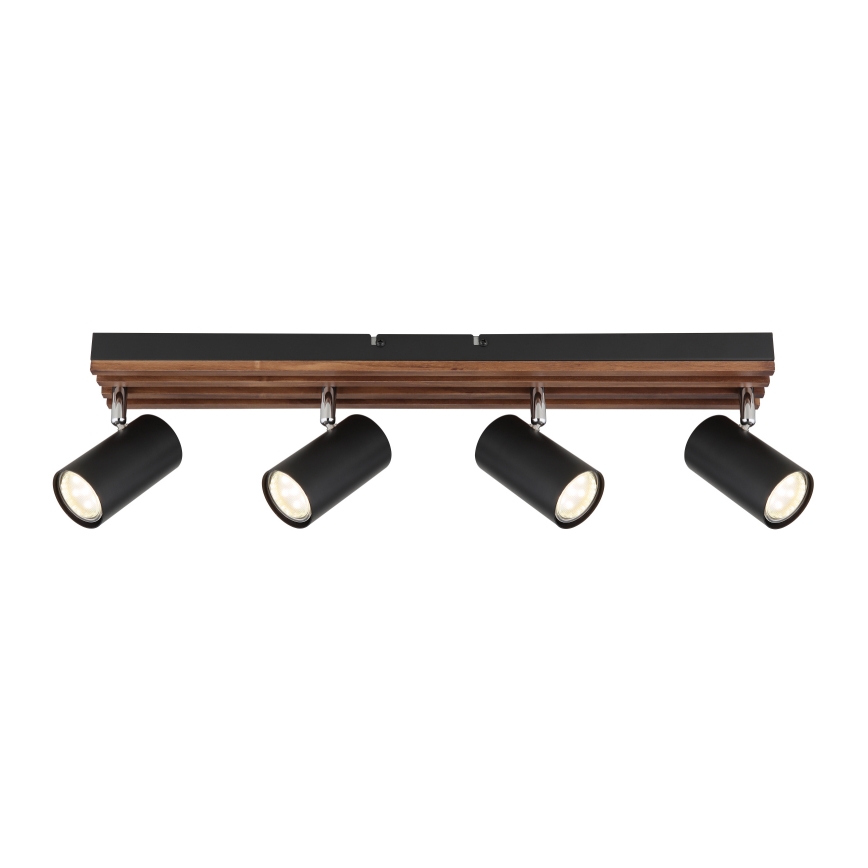 Globo - Spotlampe 4xGU10/25W/230V sort