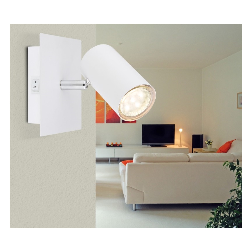 Globo - Vægspot 1xGU10/25W/230V