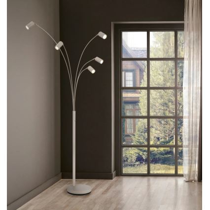 Globo - Gulvlampe 5xGU10/35W/230V