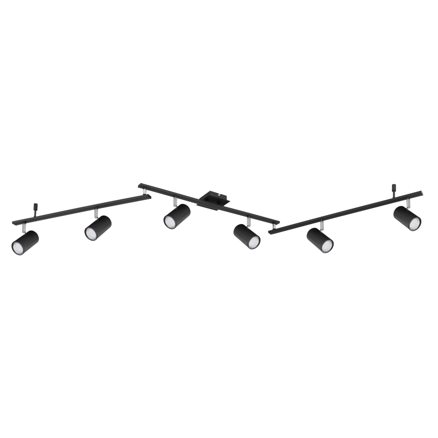 Globo - Spotlampe 6xGU10/35W/230V sort