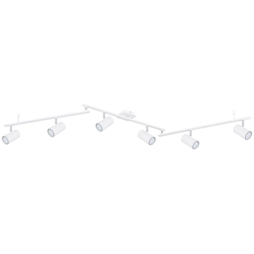 Globo - Spotlampe 6xGU10/35W/230V hvid