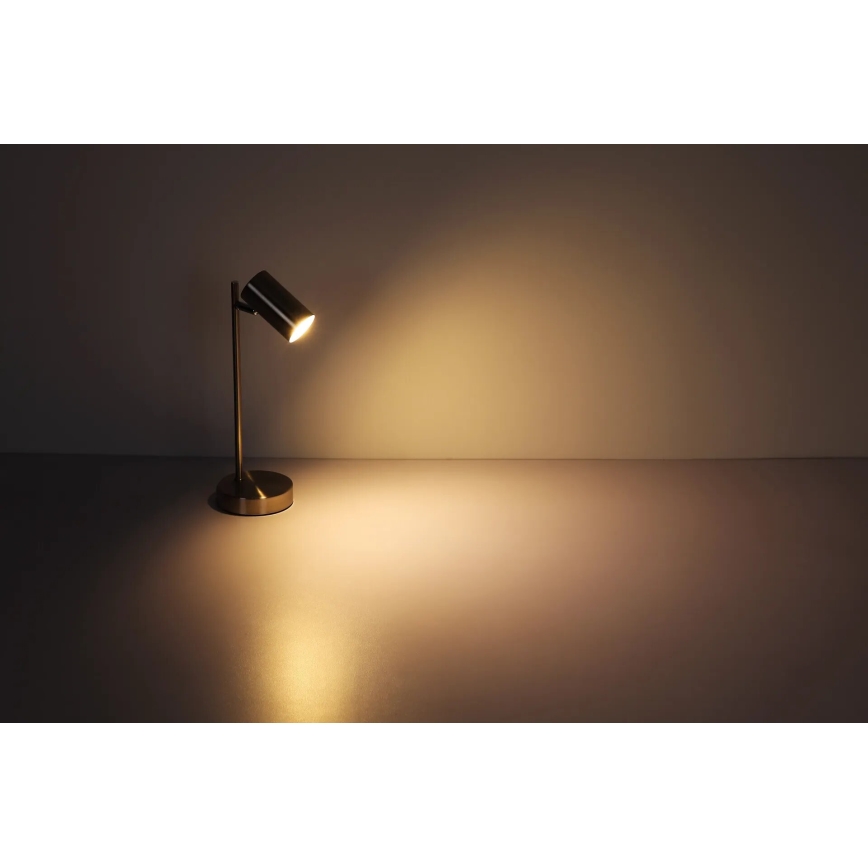 Globo - Bordlampe 1xGU10/5W/230V mat krom