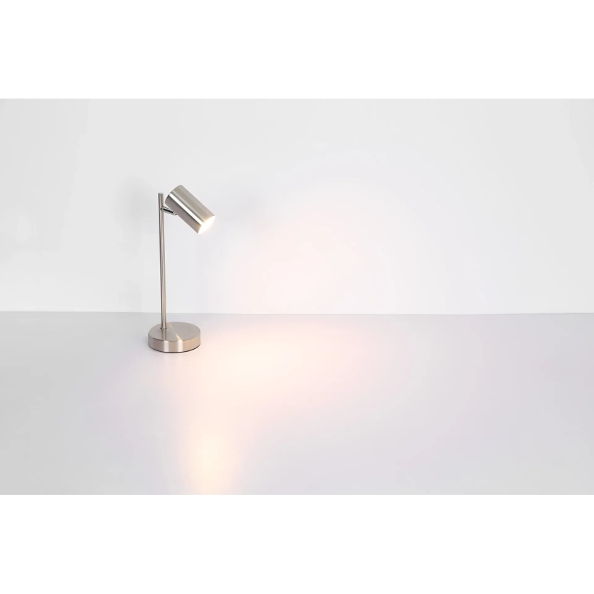 Globo - Bordlampe 1xGU10/5W/230V mat krom